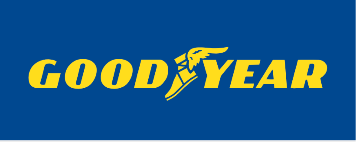 Logótipo da marca de pneus Goodyear