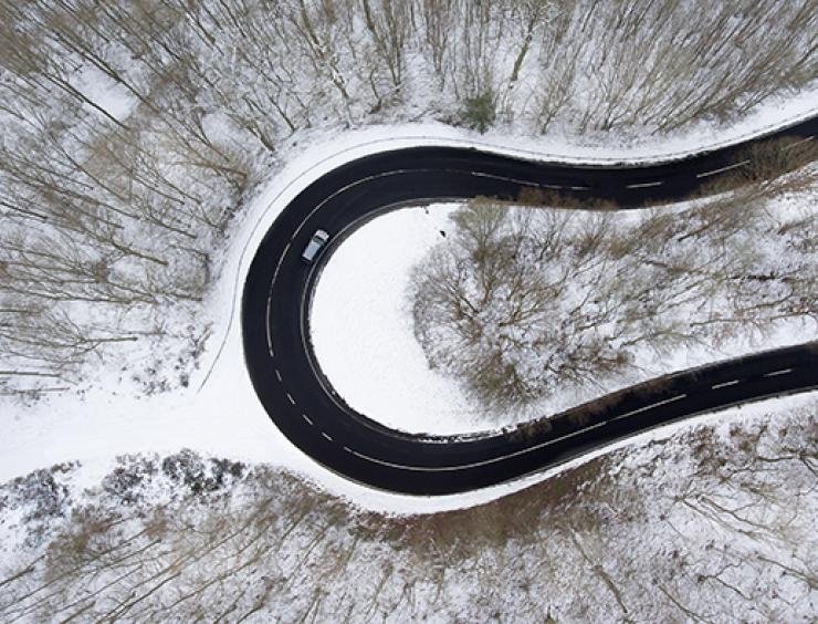 Os pneus de inverno são mais seguros?